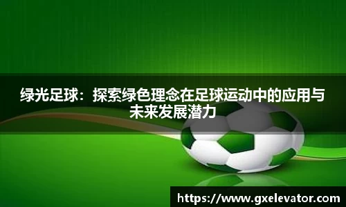 绿光足球：探索绿色理念在足球运动中的应用与未来发展潜力